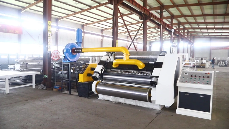 2 ply corrugated cardboard production line