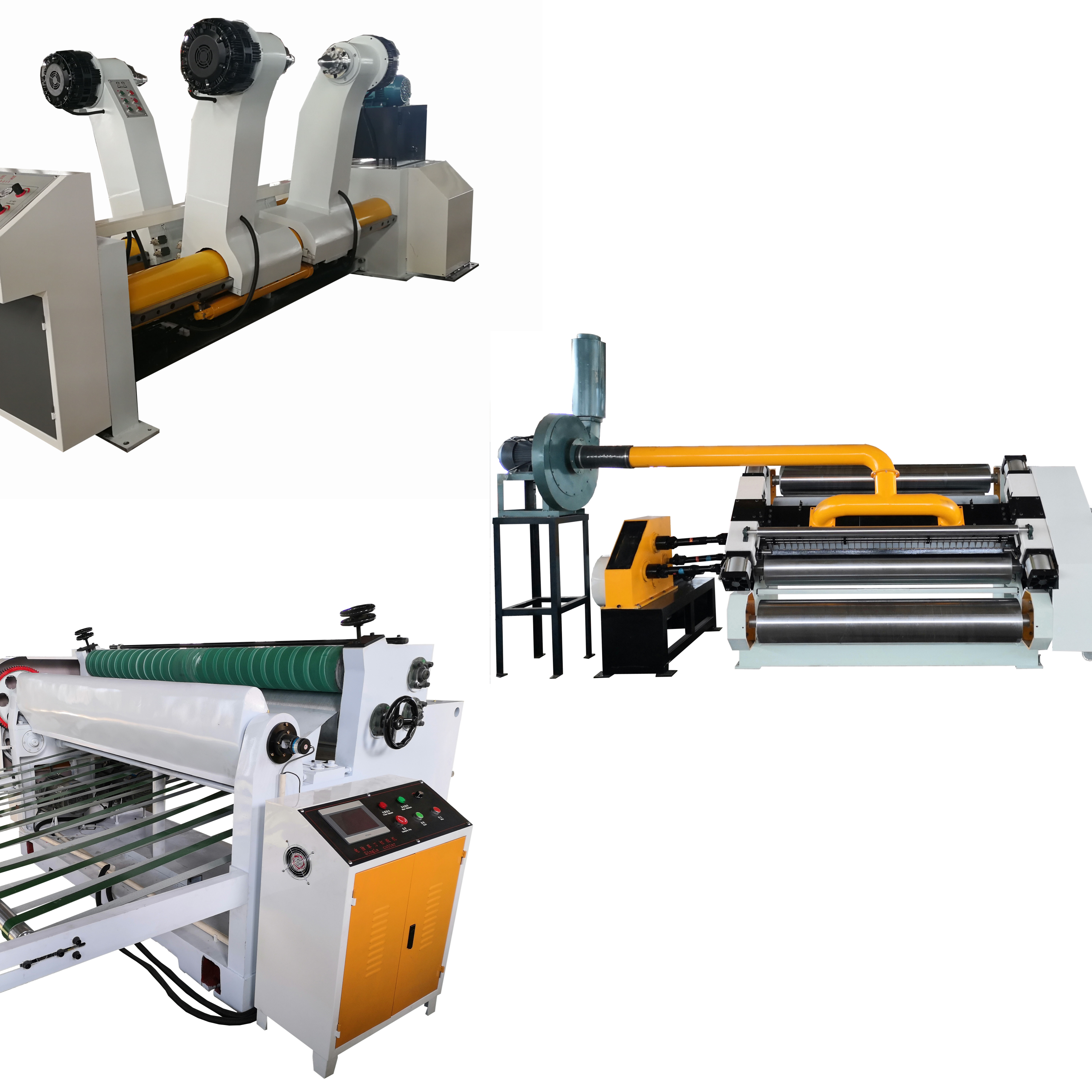 single facer corrugated cardboard machine 2ply corrugated cardboard production line 2 ply corrugated paperboard production line