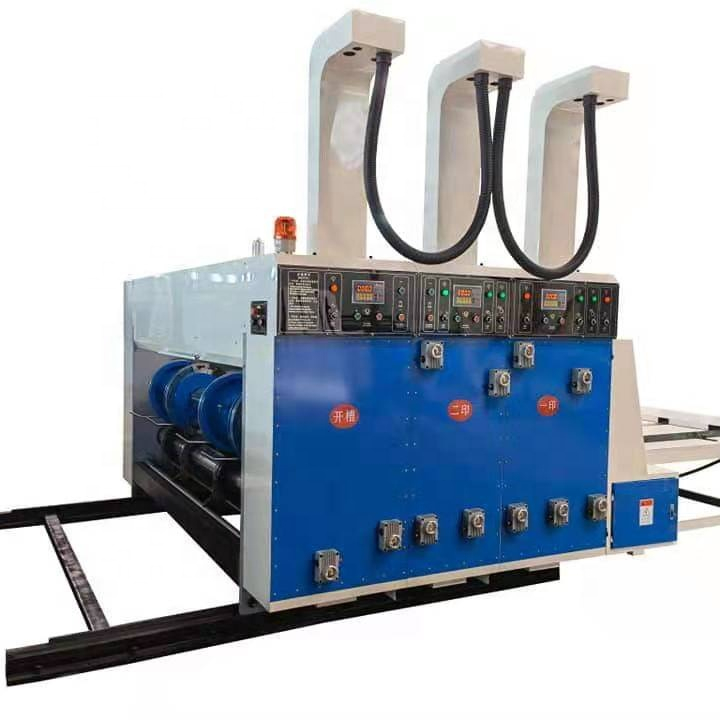 Better service supported new and used corrugated carton flexo printing slotter machine flexo printer slotter die-cutter machine