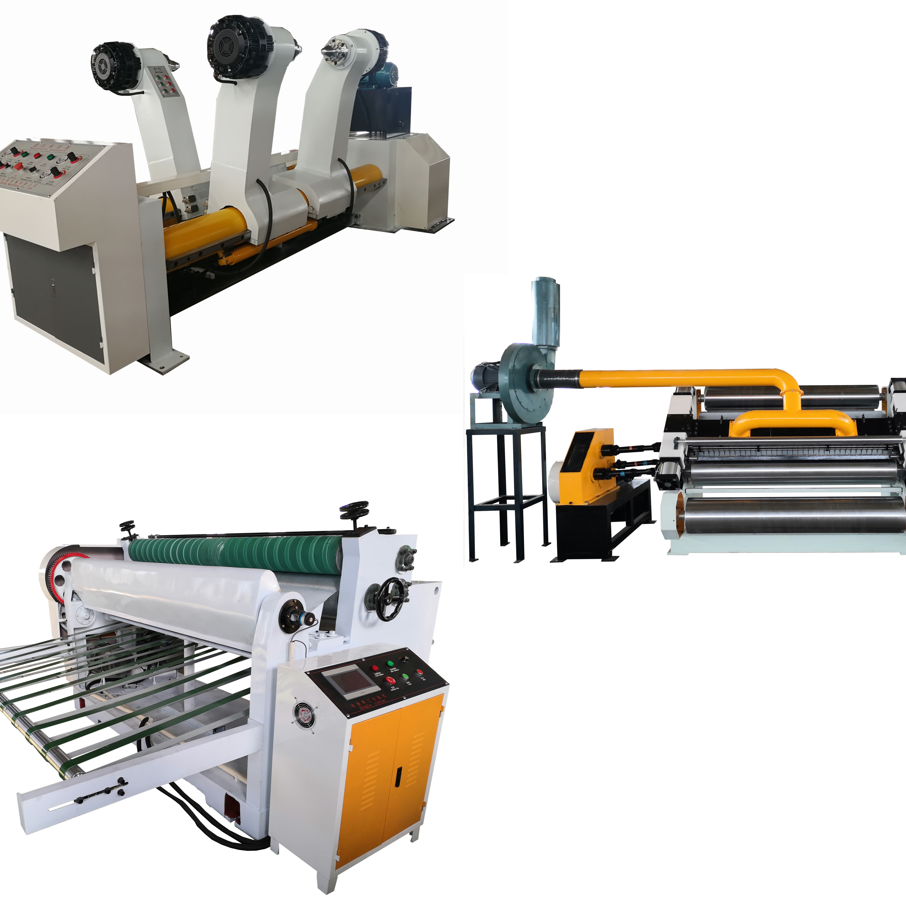 China supplier single facer corrugated cardboard machine 2 ply corrugated cardboard production line 2 ply corrugated paperboard production line