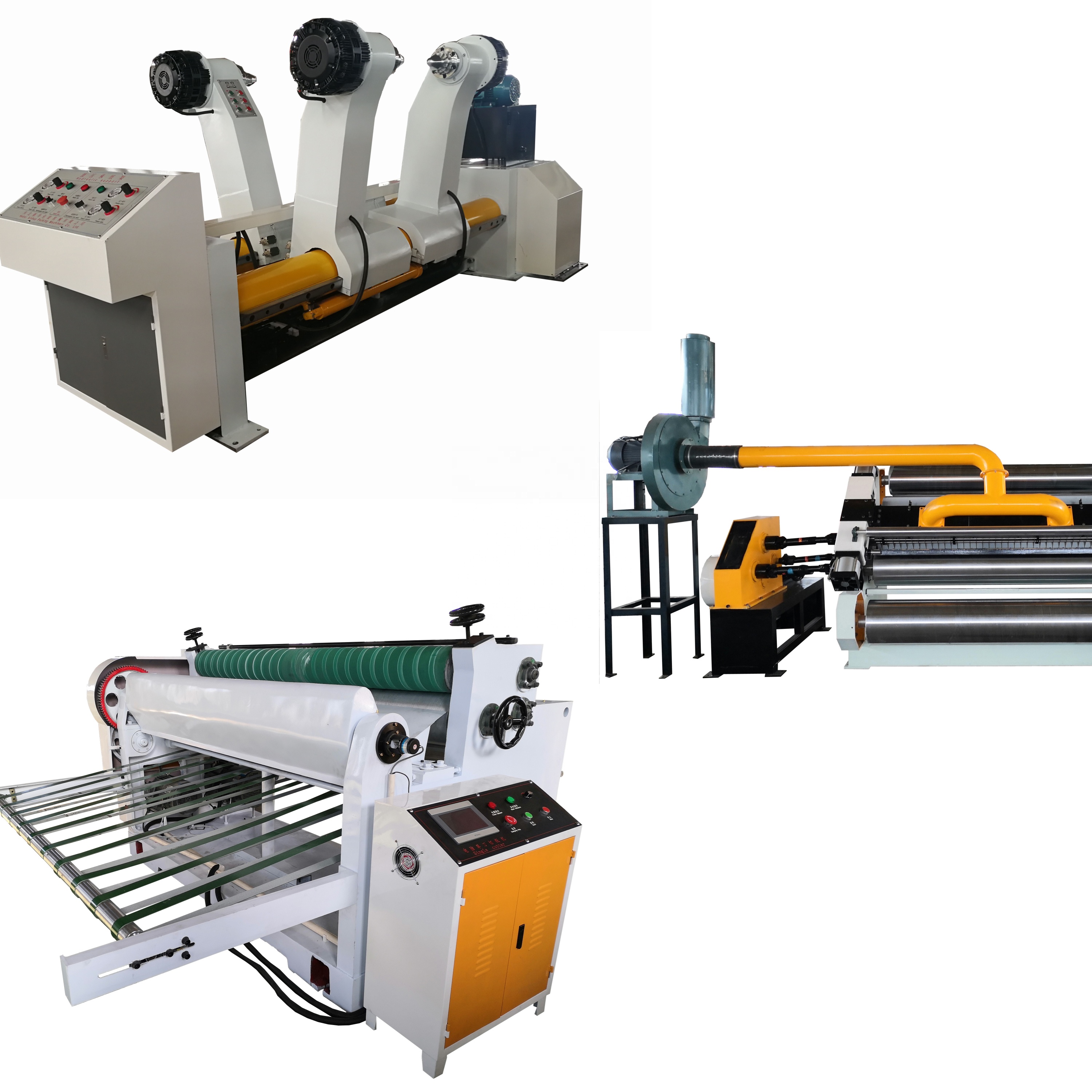 High speed Carton Box Products Making Machine / 2ply Carton production line manufacture price 2 ply corrugated paperboard production line