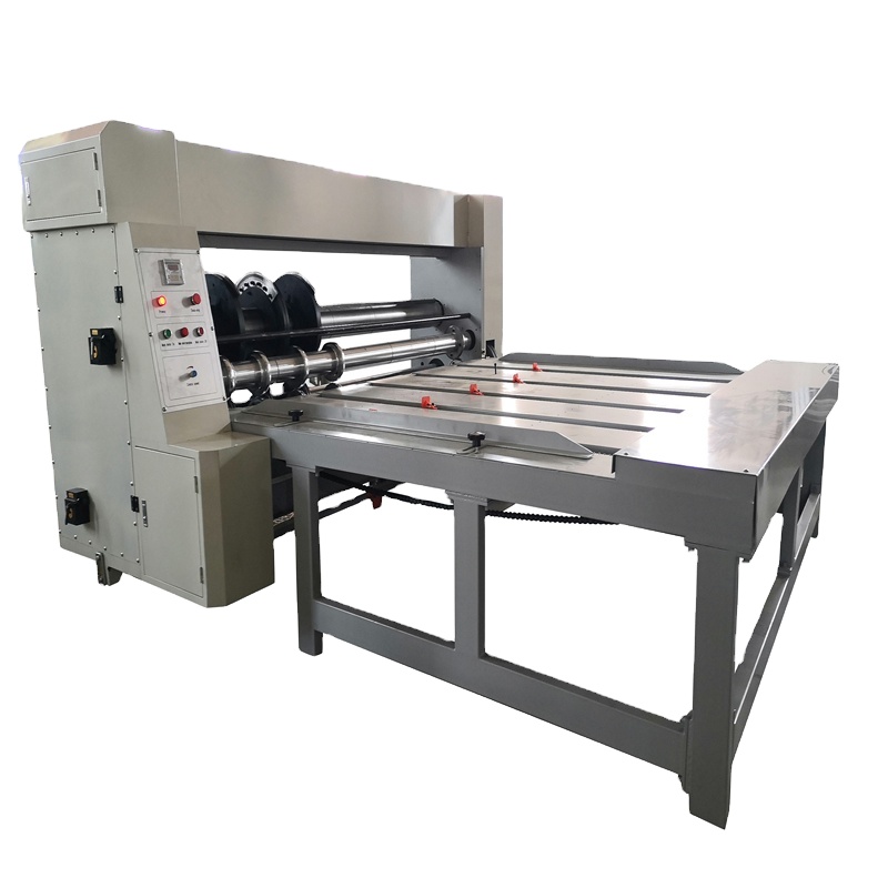 Best quality semi automatic corrugated carton box slotter machine flexo printer slotter die-cutter machine
