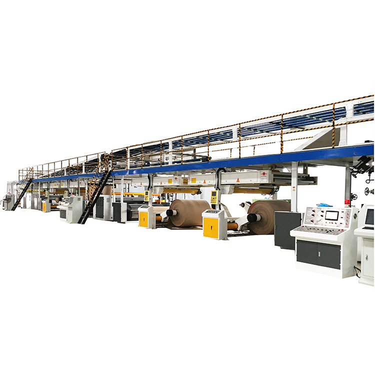 3/5 Ply cardboard packing machine production line manufacturing plant 3/5/7 ply corrugated board production line