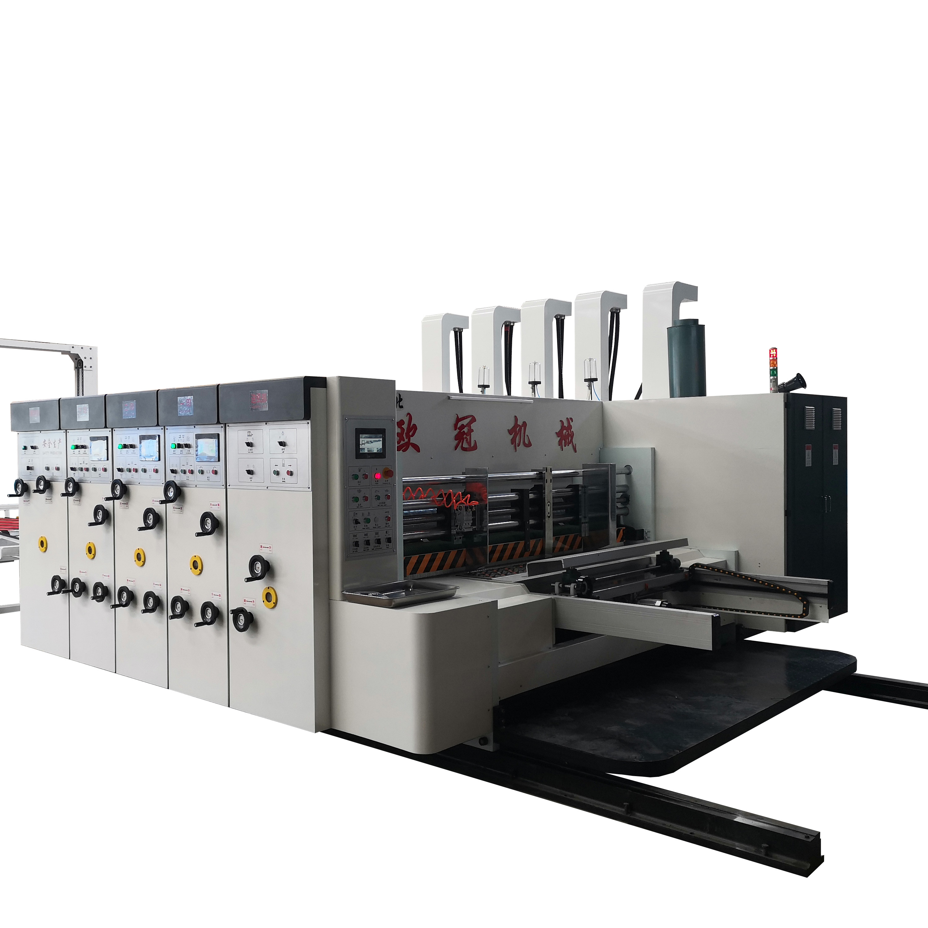 flexo die cutting and printing machine flexo ink carton printer slotter machine flexo printer slotter die-cutter machine