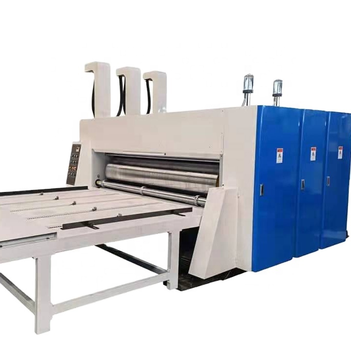 Carton Box Printing Machine carton box manual feeder printer slotter machine flexo printer slotter die-cutter machine