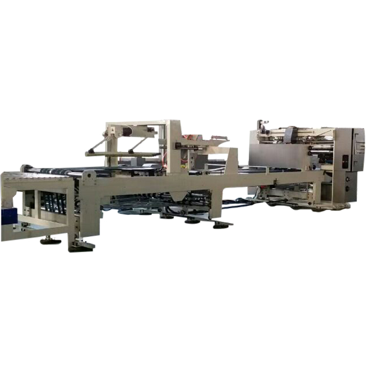 Automatic corrugated Carton making machinery linkage line lead edge feeding flexo printer slotter die-cutter