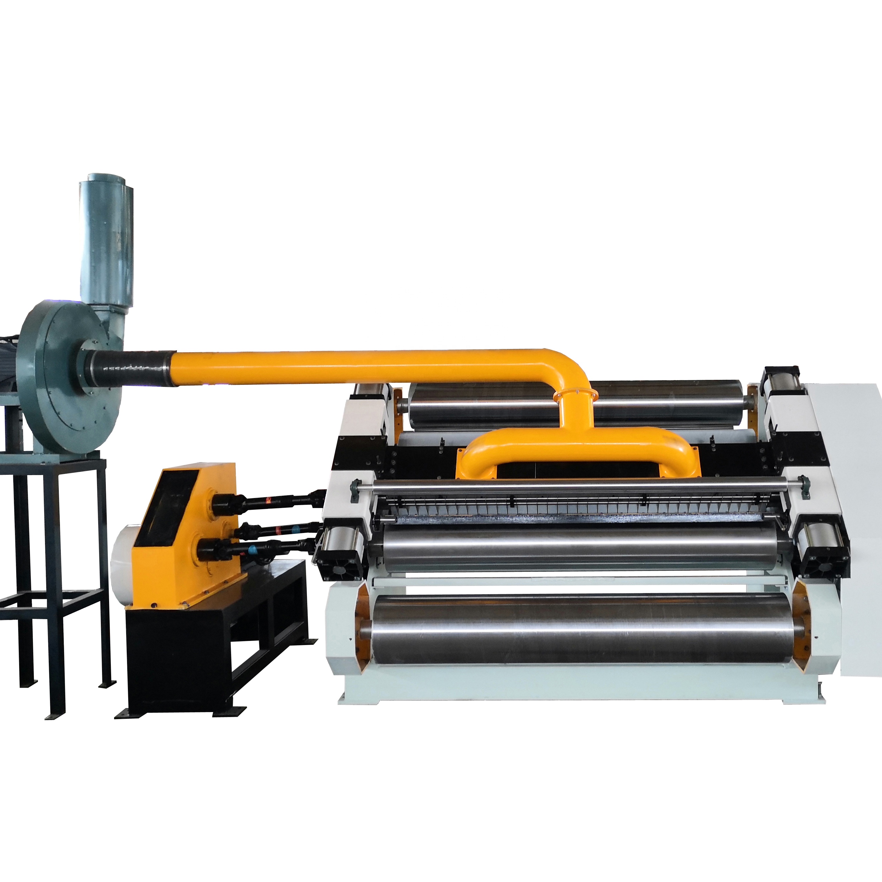 Semi-automatic Single Facer Corrugated Paperboard Line/carton Boxes Making