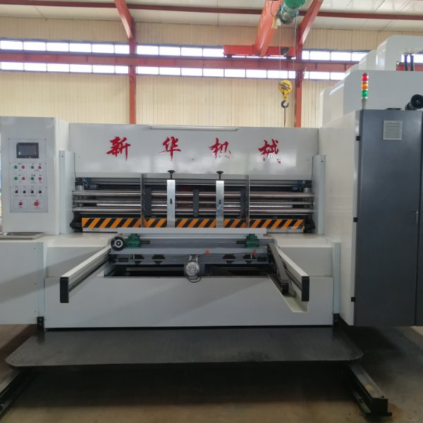Automatic corrugated carton box paper making flexo printing slotter and die-cutter machine flexo printer slotter die-cutter machine