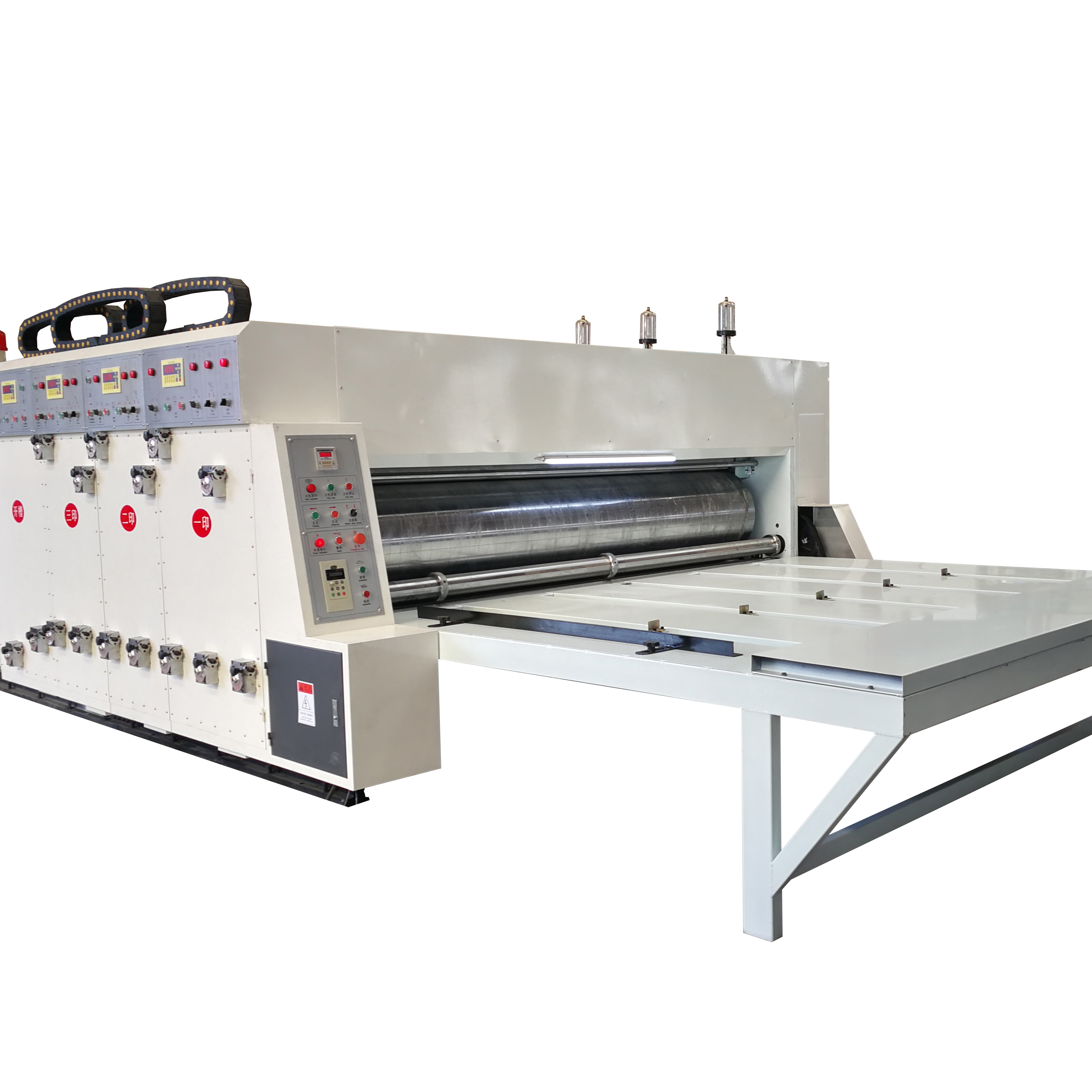 High speed Printing slotting machinery corrugated carton box 2 color printing slotting machine flexo printer slotter die-cutter machine