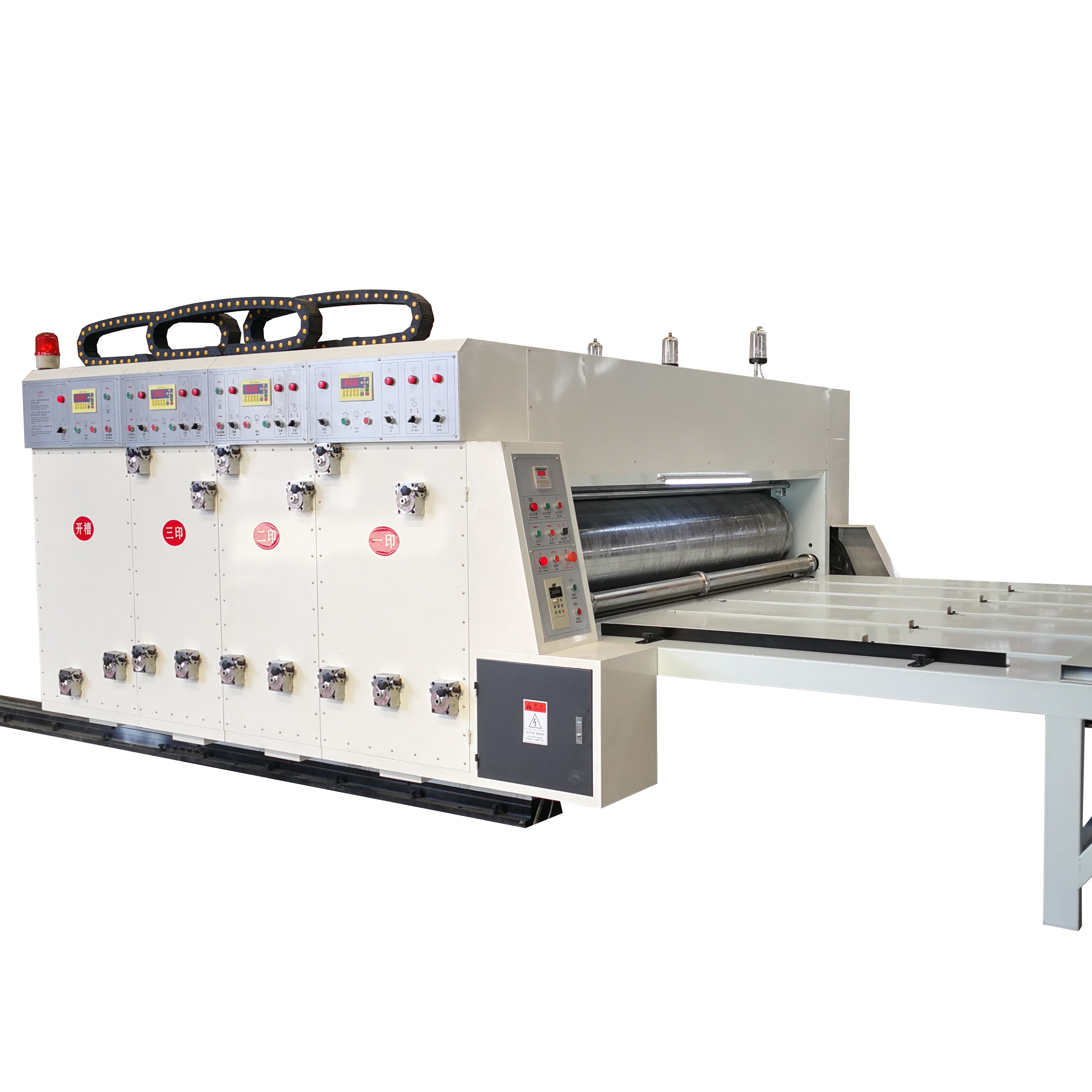 Semi-Automatic Water Based Ink Printing And Slotting Machine Carton Box Packaging Machine flexo printer slotter die-cutter machine