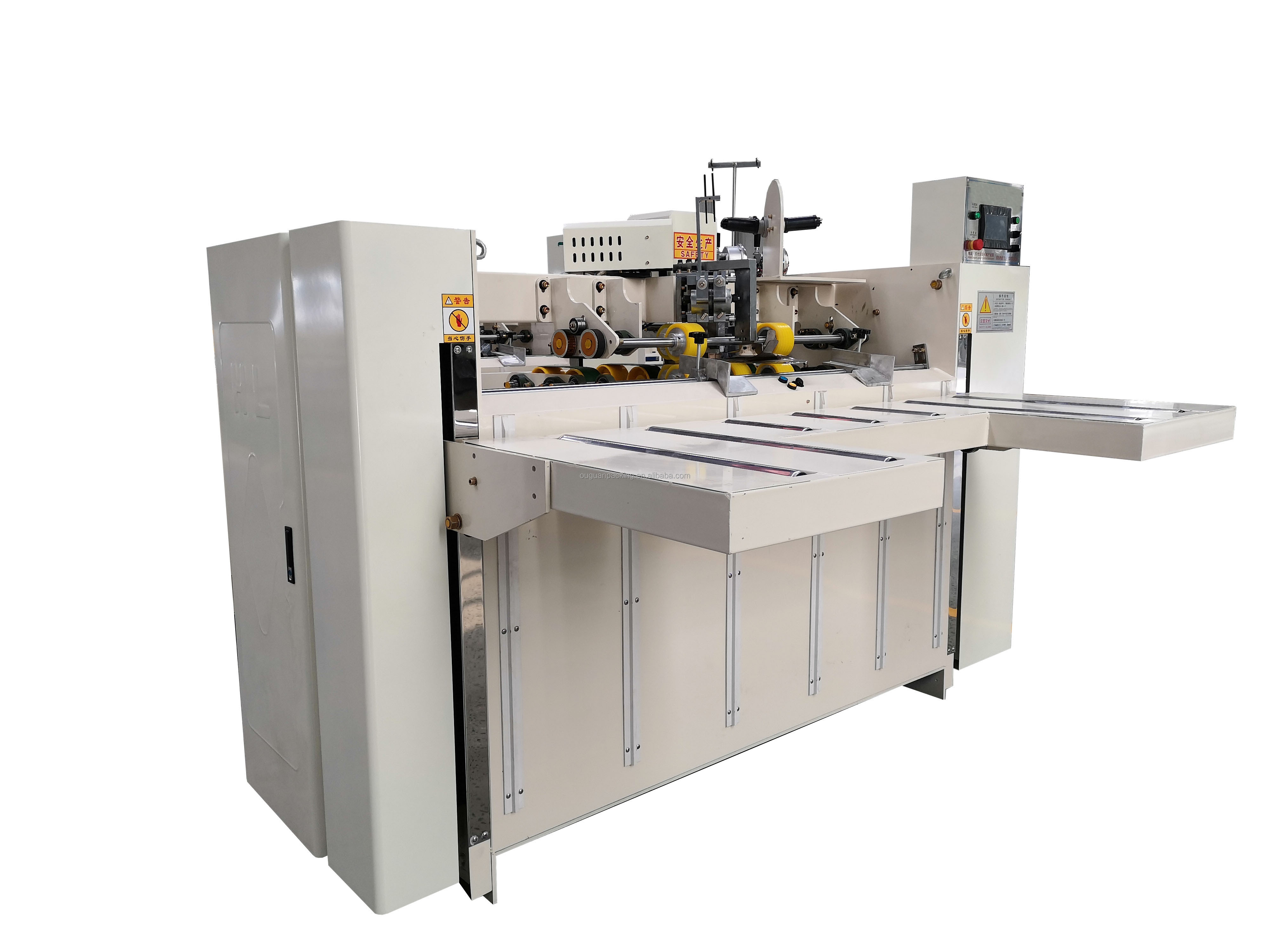 2400mm Single Pieces Semi-Automatic Carton Box Stitching Machine