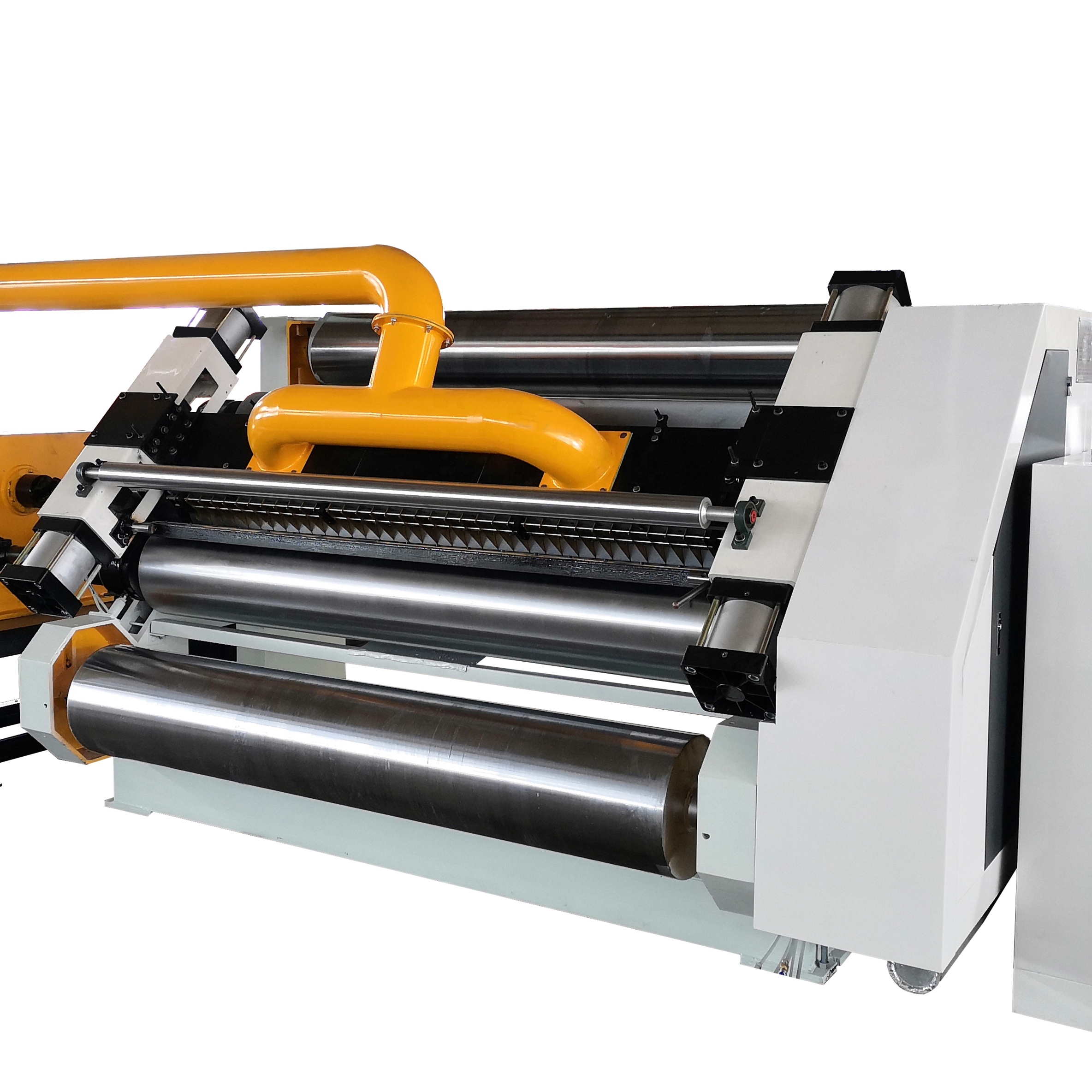 single facer corrugated machine/paperboard making machine/fingerless corrugation machinery 2 ply corrugated paperboard production line