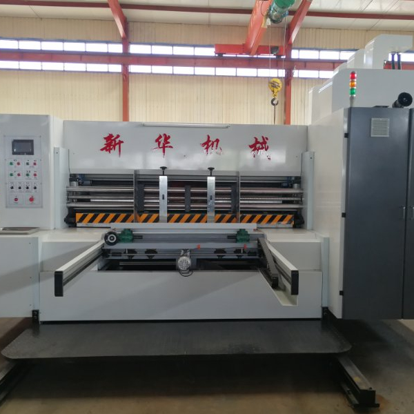 Automatic printing slotter die-cutter machine for corrugated paperboard flexo printer slotter die-cutter machine