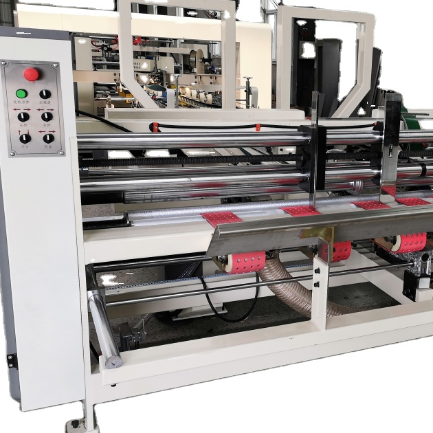 Heavy duty type Automatic folder gluer and stitching machine automatic folder gluer machine