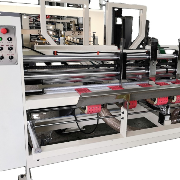 Automatic folder gluer and stitching in one machine automatic folder gluer machine