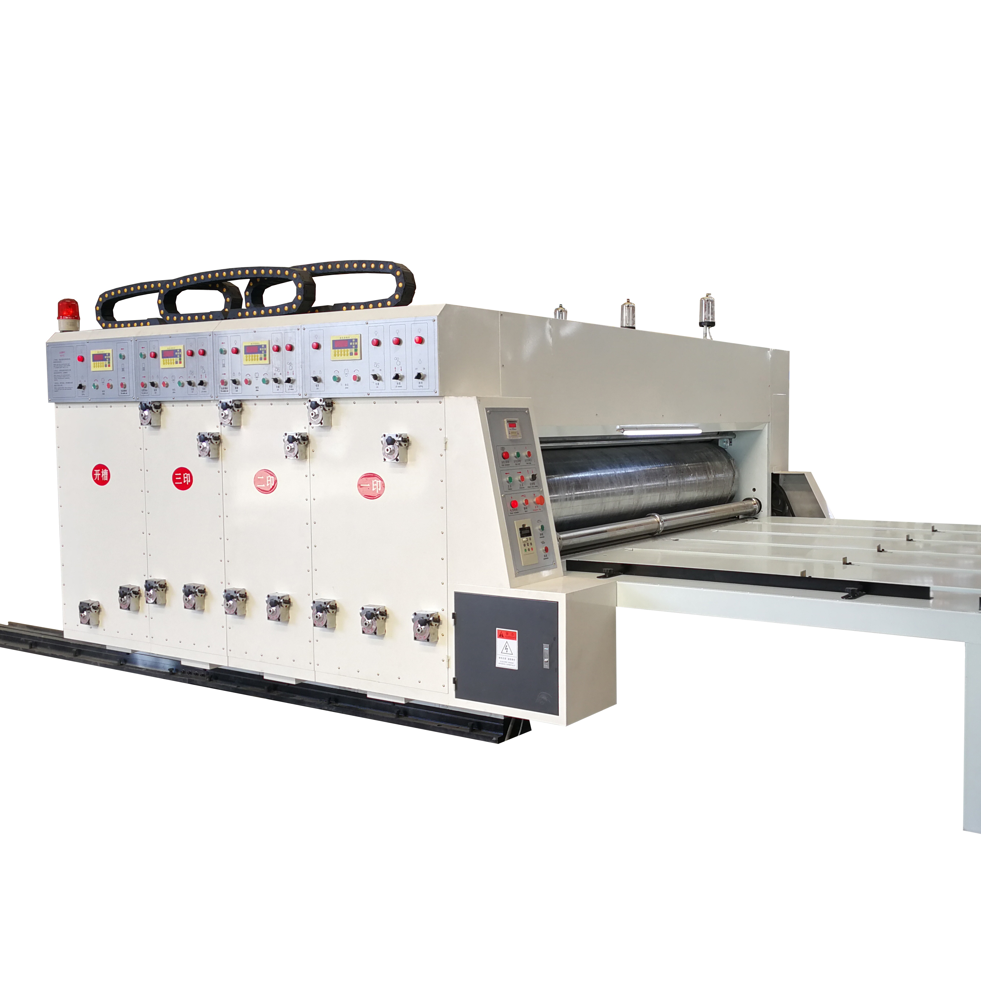 fruit box corrugated cardboard 2 color printing slotting machine corrugated cardboard carton box making machine price flexo printer slotter die-cutter machine