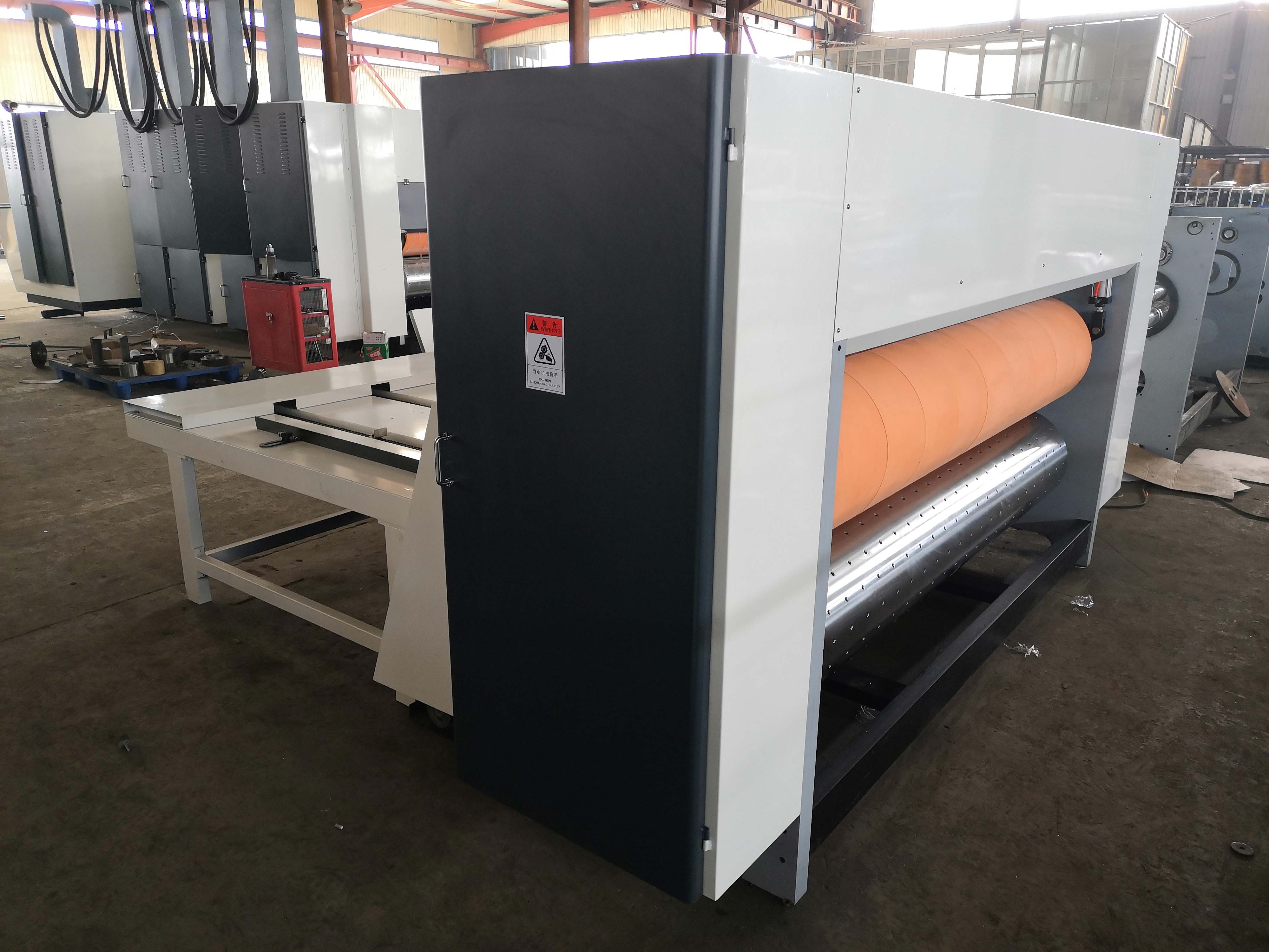 Semi-auto Corrugated Cardboard Rotary Die-cutting Machine manufacture corrugated cardboard making machine