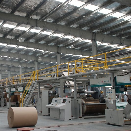 3ply 5ply High speed corrugated card board paperboard making machine 3/5/7 ply corrugated board production line