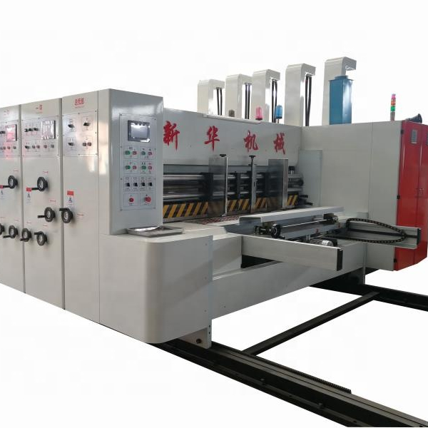 vegetable fruits carton printing machine with slotting die cutting unit flexo printer slotter die-cutter machine