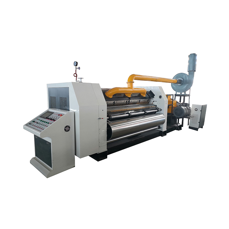 MSF320 Fingerless Automatic Single Face Flute Corrugated Cardboard Carton Paper Box Products Making Machine 2 ply corrugated paperboard production line