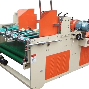 High quality single piece paperboard folder glue cartoon machine folder gluer machine