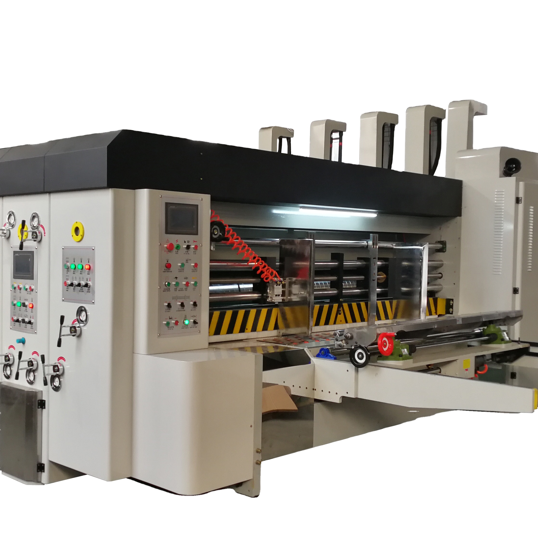 Corrugated Box Automatic Carton Printing Machine Printer Slotter Machine flexo printer slotter die-cutter machine