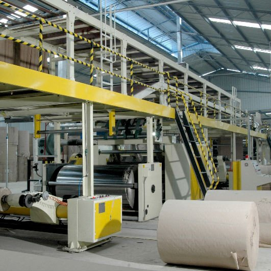 3 ply corrugated paperboard production line carton box making production line 3/5/7 ply corrugated board production line