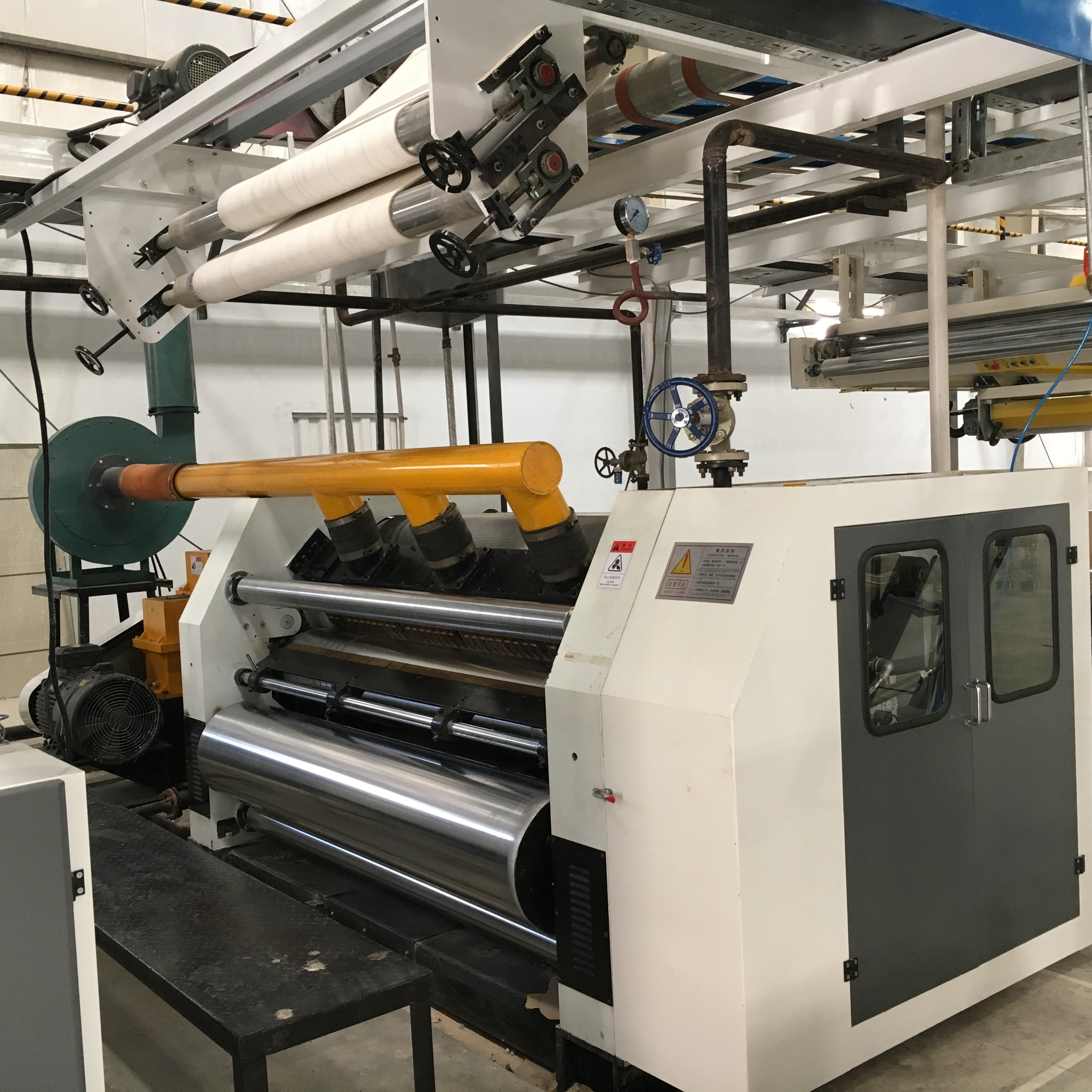 HeBei DongGuang Corrugated Carton Box Making Machine 5 Ply Fully Automatic Corrugated Carton Box Making 3/5/7 ply corrugated board production line