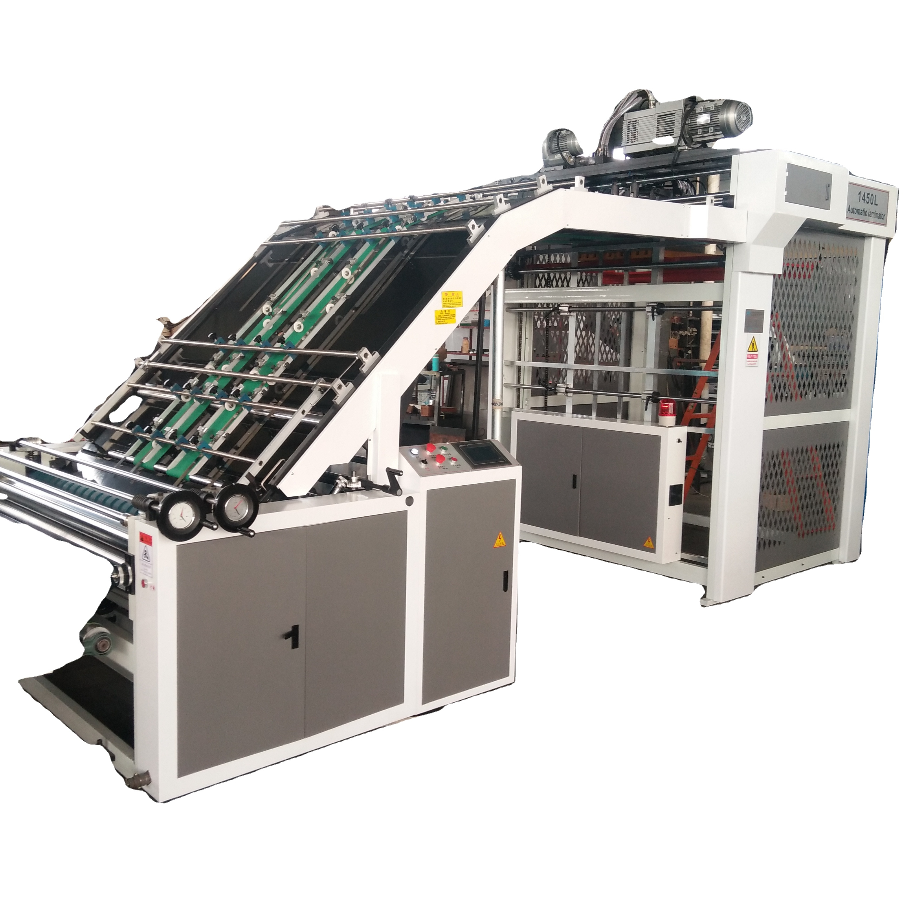 QH High Speed Automatic Corrugated Cardboard Full Servo Type Flute Laminator Machine Flute laminator machine