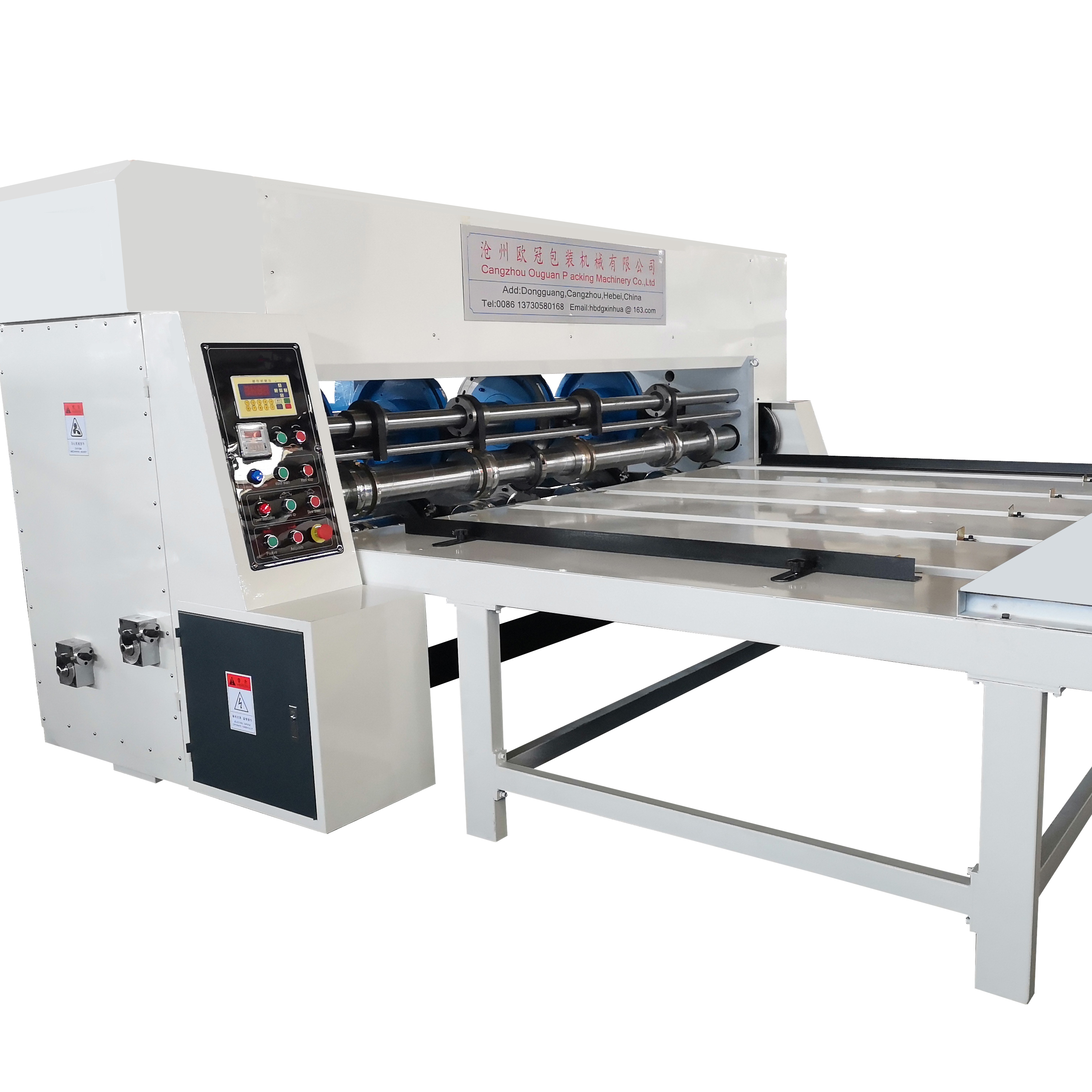 RS-4 Combined Rotary Creaser Slotter Machine Rotary slotter machine
