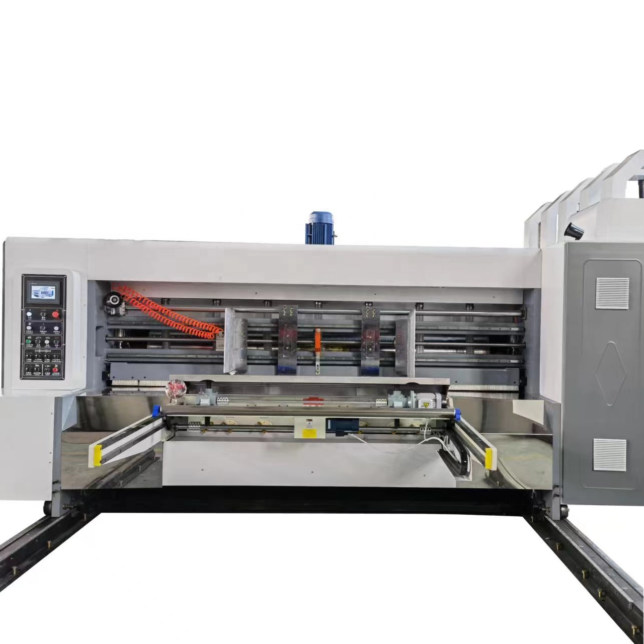 fruit box making machine Automatic corrugated paperboard carton box printing slotting die cutting machine flexo printer slotter die-cutter machine