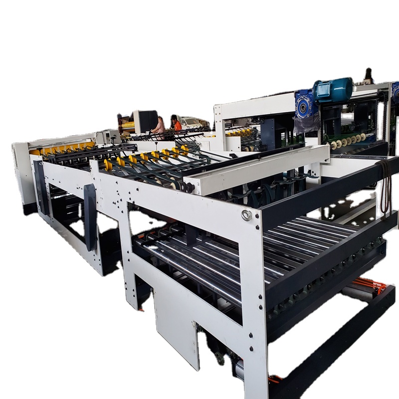 SC1600 NC SLITTER CROSS CUTTER STACKER MACHINE 3/5/7 ply corrugated board production line