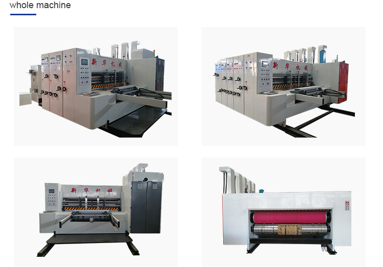 High speed Automatic corrugated cardboard printing die cutting & slotting machine