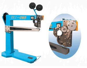 corrugated carton box  manual  stitching  stapling  machine