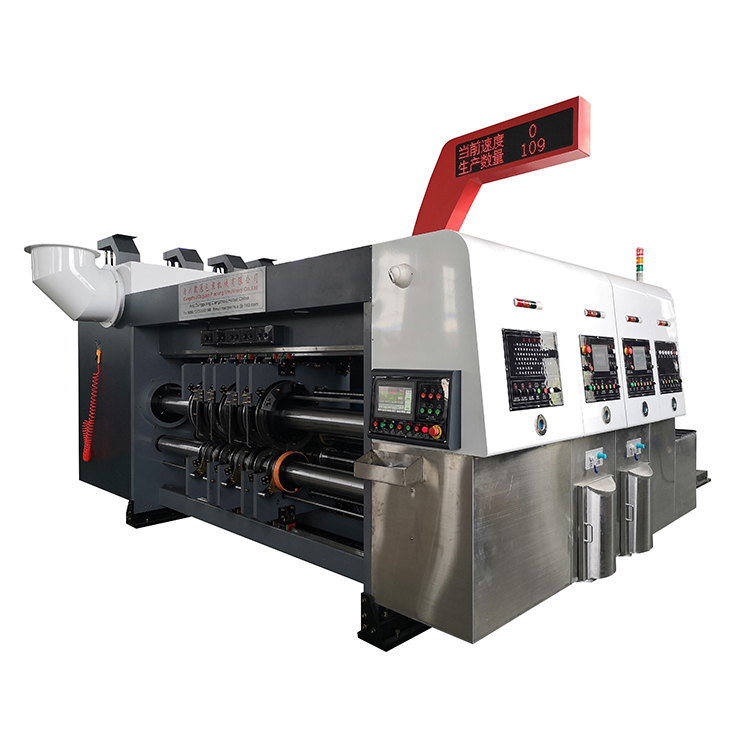 Vacuum transfer high speed two color 2 color flexo printing corrugated box printing machine price flexo printer slotter die-cutter machine