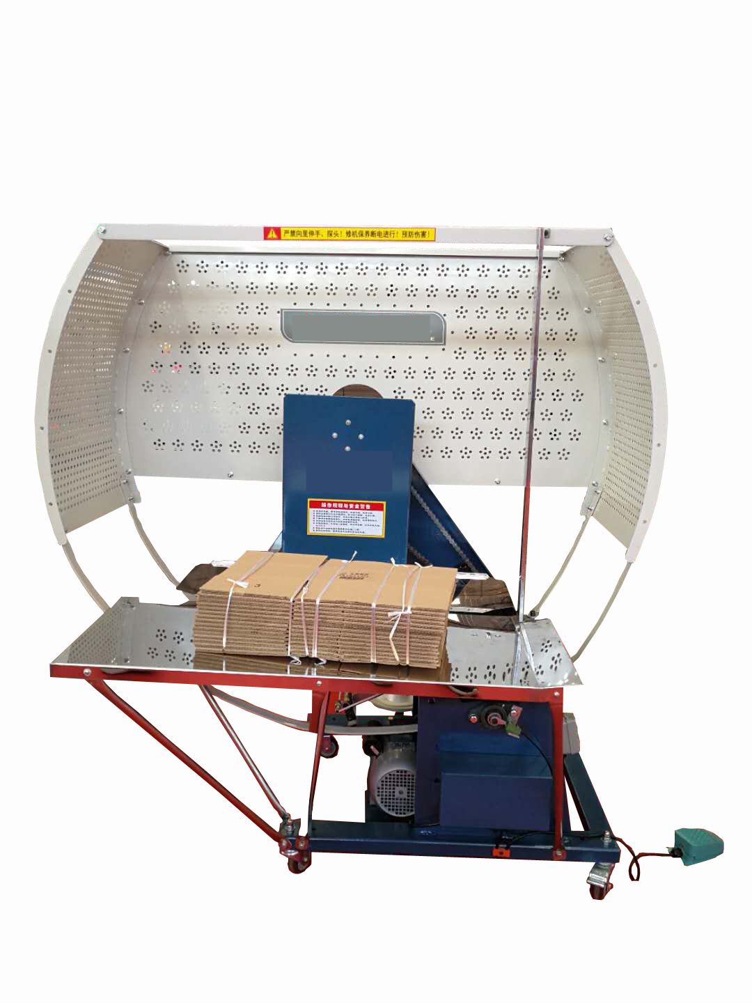 Semi auto strapping machine carton baling machine manufacturer