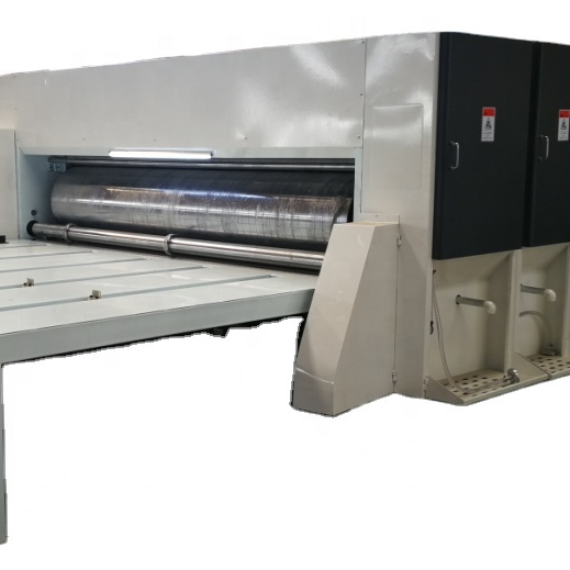 hot sale Carrier & Mailer Boxes making machine Chain Feeding Flexo 2 Color Printing rotary slotter machine flexo printer slotter die-cutter machine
