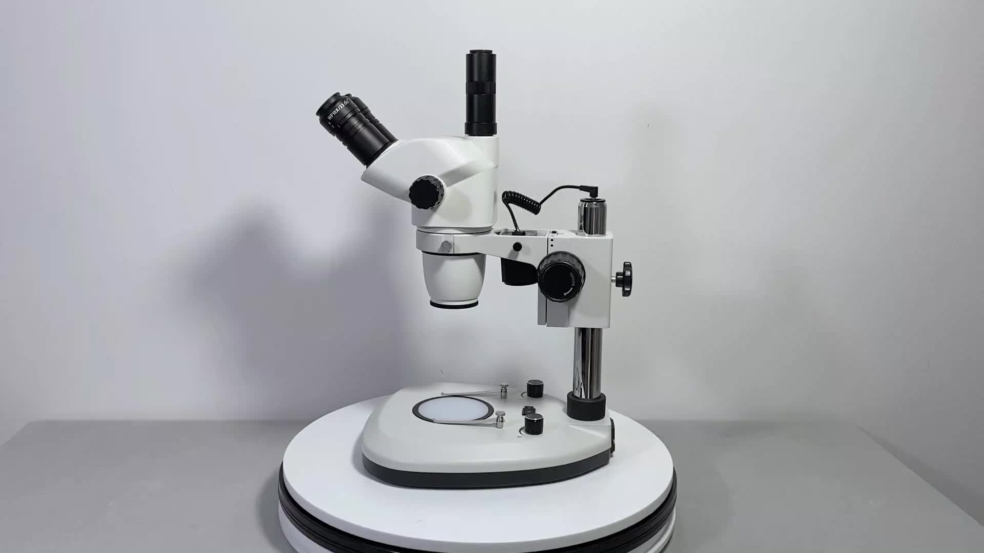 Scope - Zoom Continuous Stereo Dissecting Microscope 6.5X-55X