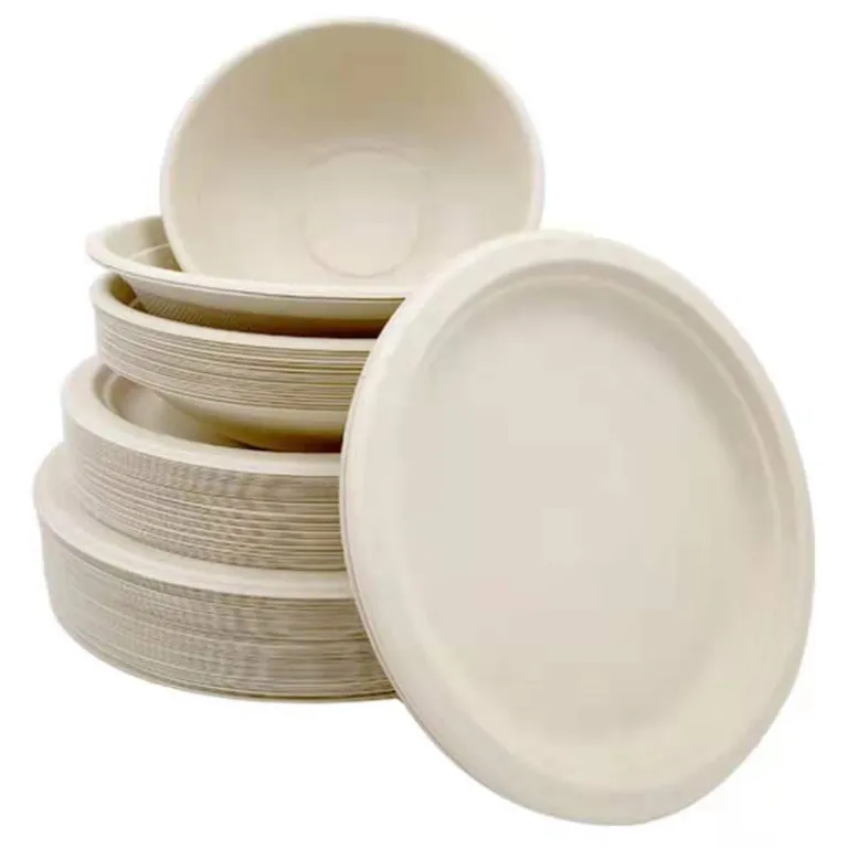 Biodegradable Bulk Disposable Plates and Bowls