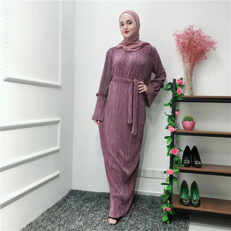 Loriya - Fashion long sleeves casual women dress arabic dubai turkish muslim evening dress islamic abaya muslim maxi dress Loriya - Fashion long sleeves casual women dress arabic dubai turkish muslim evening dress islamic abaya muslim maxi dress