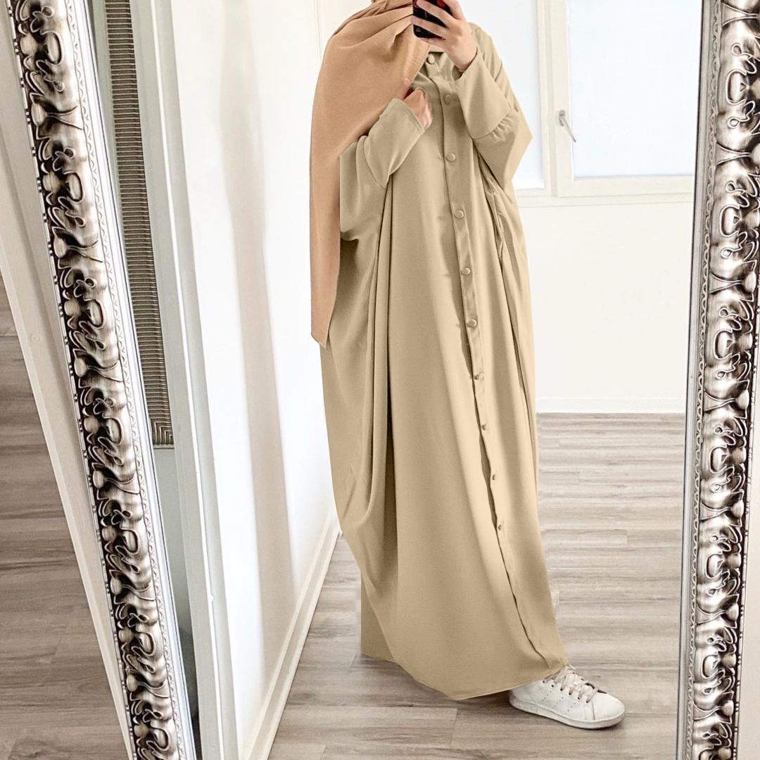 Latest Woman abaya islamic clothing muslim Plus size abaya for woman modern woman plus size abaya