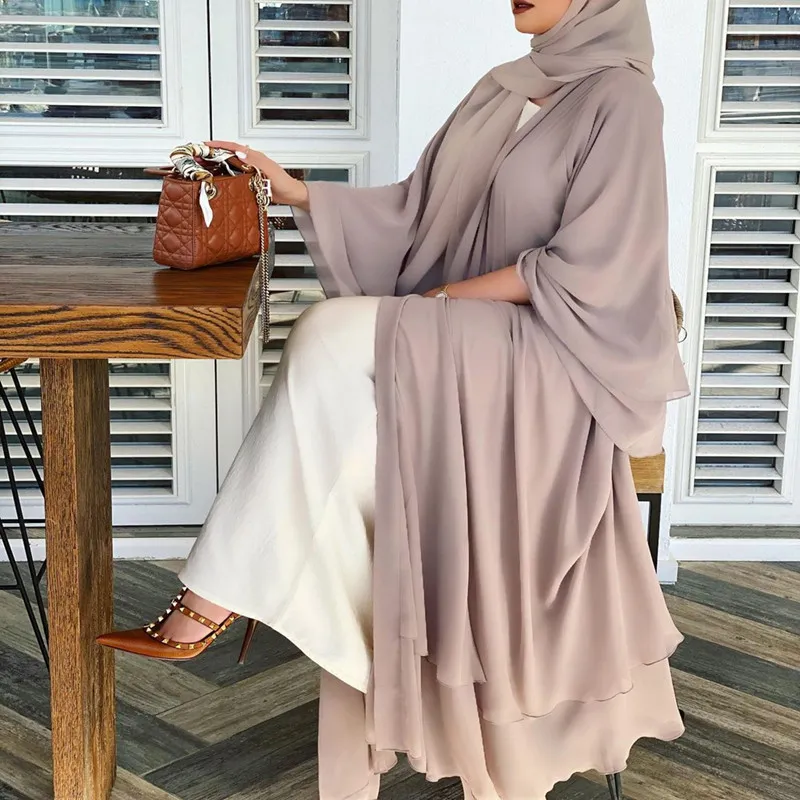 Satin Modern Fashion Women Dress Islamic India Dubai Abaya Clothing Turkish  Islamic Clothing Wholesale - China Muslim Dress and Islamic Clothing price