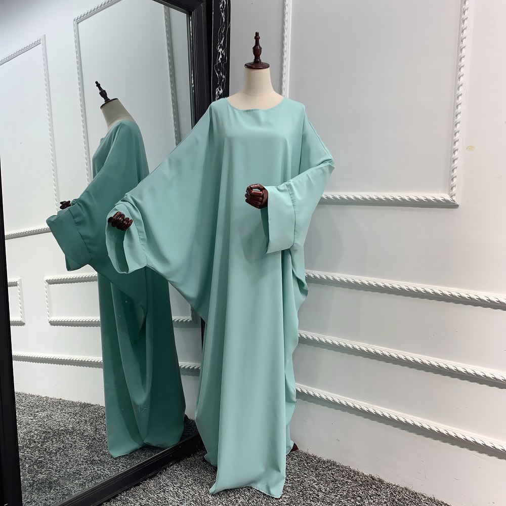 African Clothing Long Dresses One piece Jilbab Plus size Dubai Muslim women prayer dress Hijab Abaya