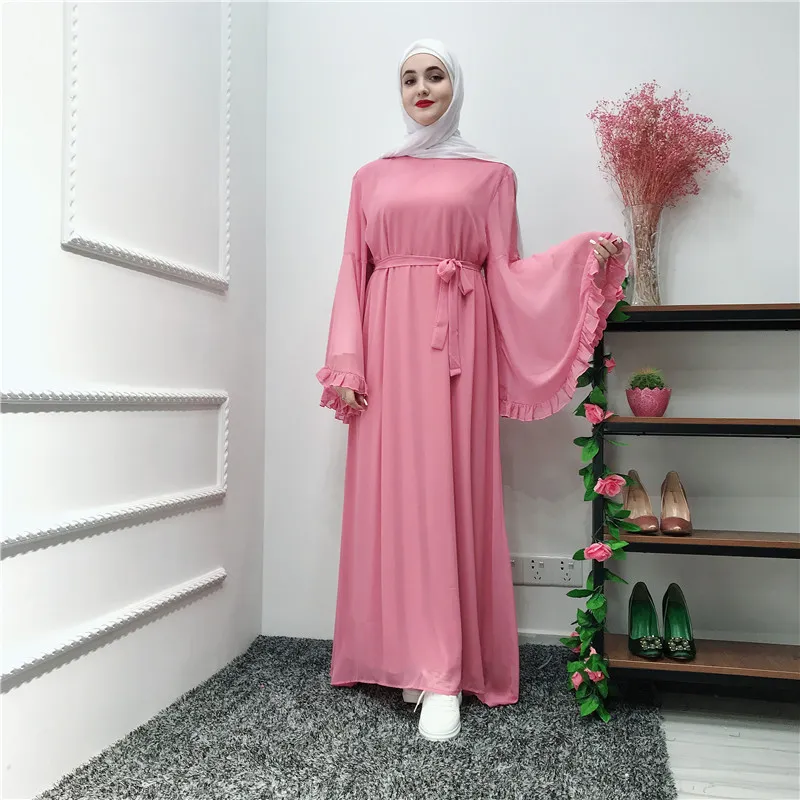 Loriya - latest abaya designs Fashion Chiffon chiffon fabric Muslim abaya  muslim maxi dress