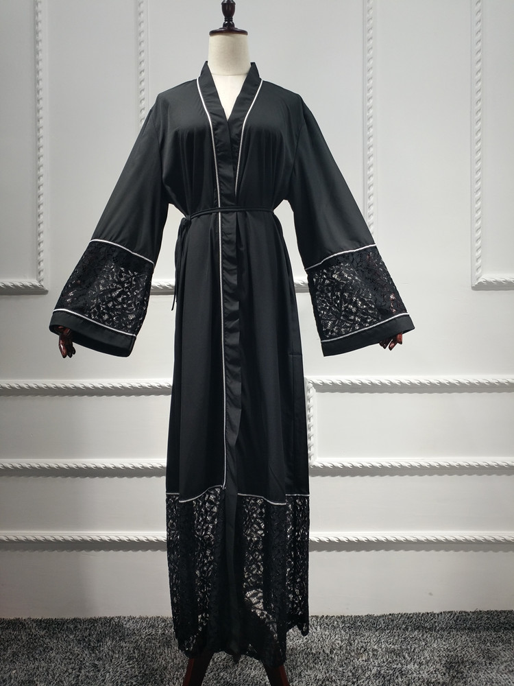 2018 Hot Fashion Maxi Dress Fancy Kaftans Abaya
