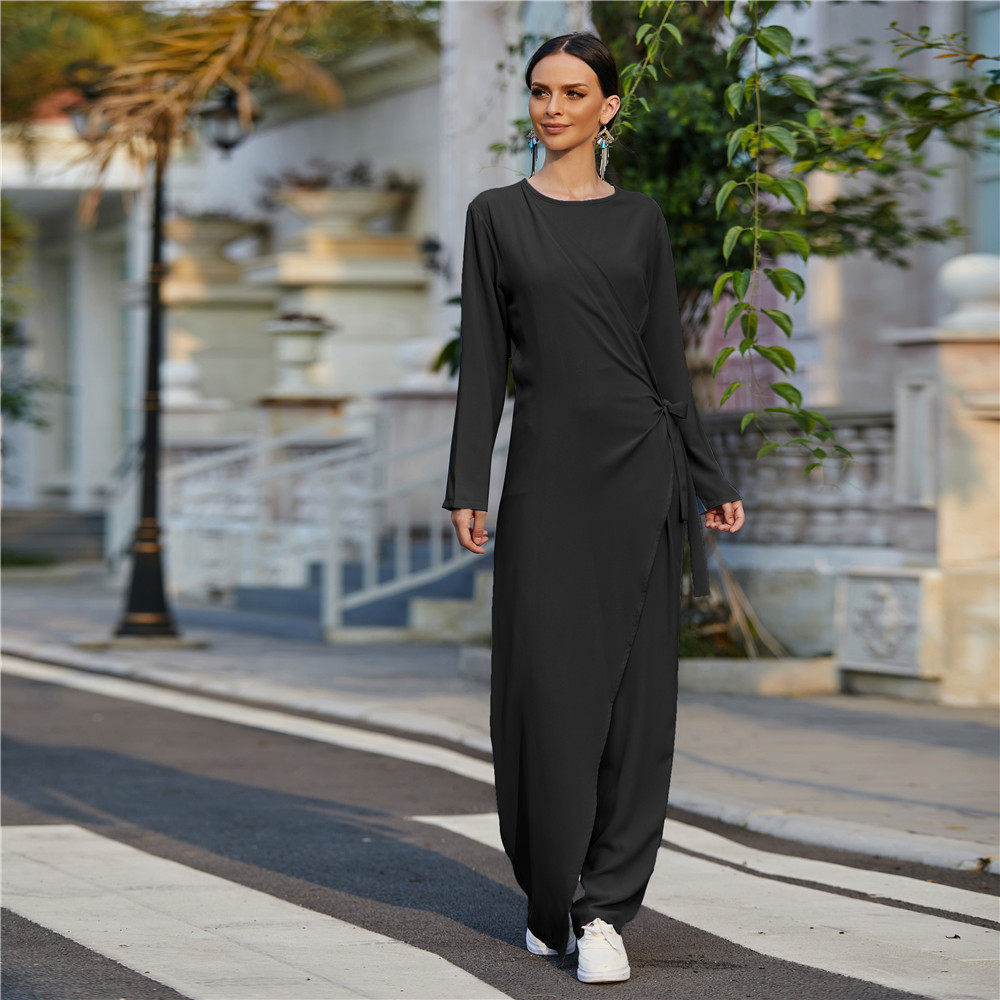 New Abaya Dubai Muslim fashion jumpsuit dress Turkey Islamic clothing African women dresses