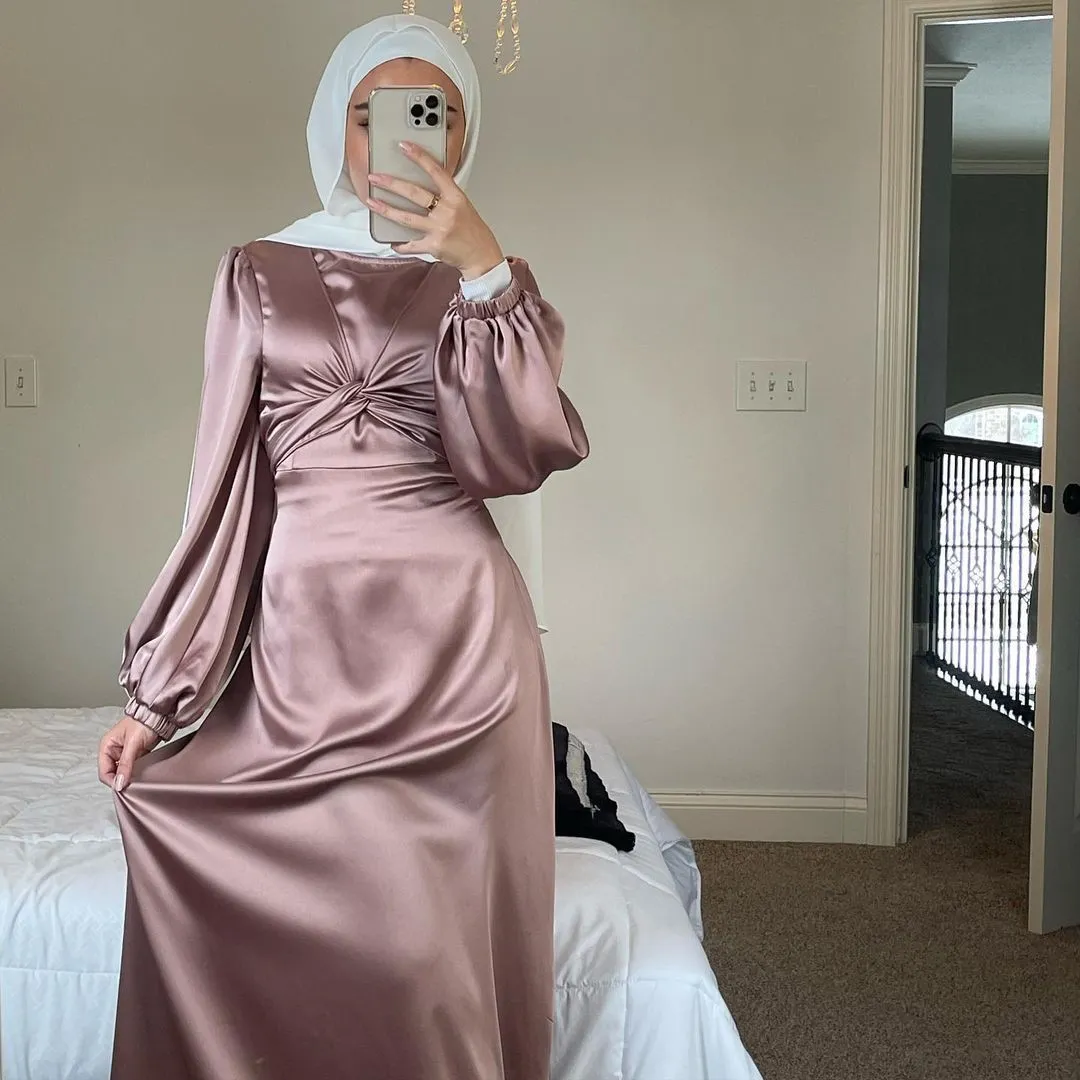 long sleeve dress mermaid Terani Couture 252E5129 Glamorous Evening Mermaid Long Sleeve Formal Wine Satin Dress
