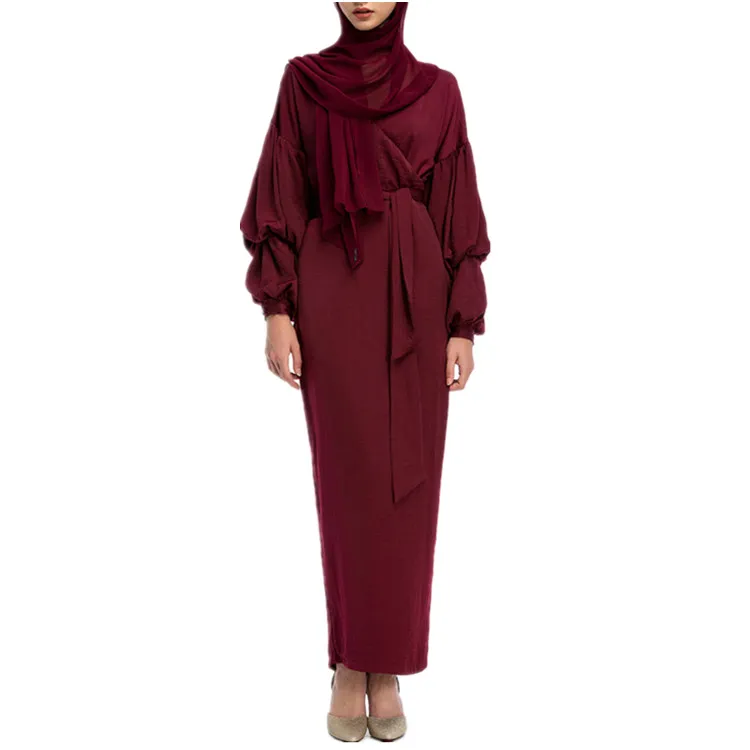 fashion islamic dresses White Grad Dress for Women main image 0