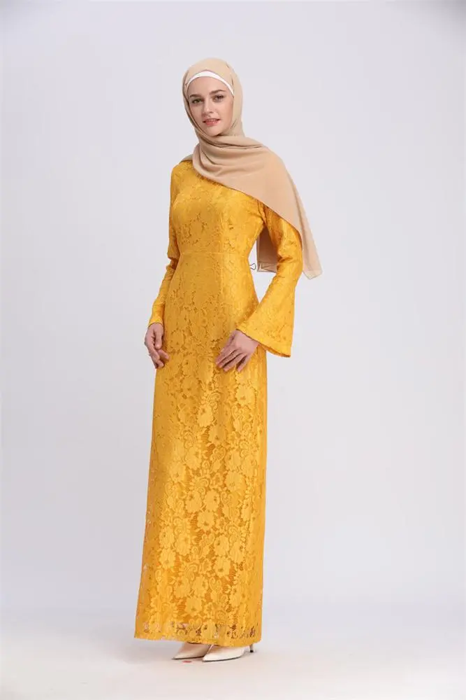 chinese dress ladies Marwa Fashion Arabic Dress for Women  Dubai Kaftan Islamic Muslim Cos   Mujeza Honey