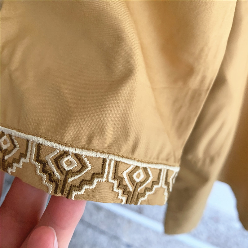 2021 Latest Hot Sale Arabian Middle Eastern Muslim kids Thobe Robe Islamic Kids Abaya Clothing for kids with embroidery pattern